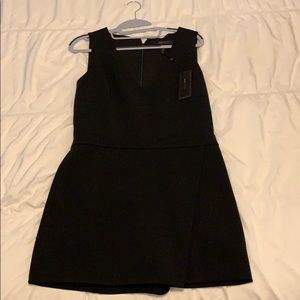 Black skort romper
